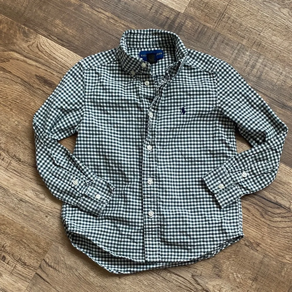 Ralph Lauren Long Sleeve Button Down Boys 5